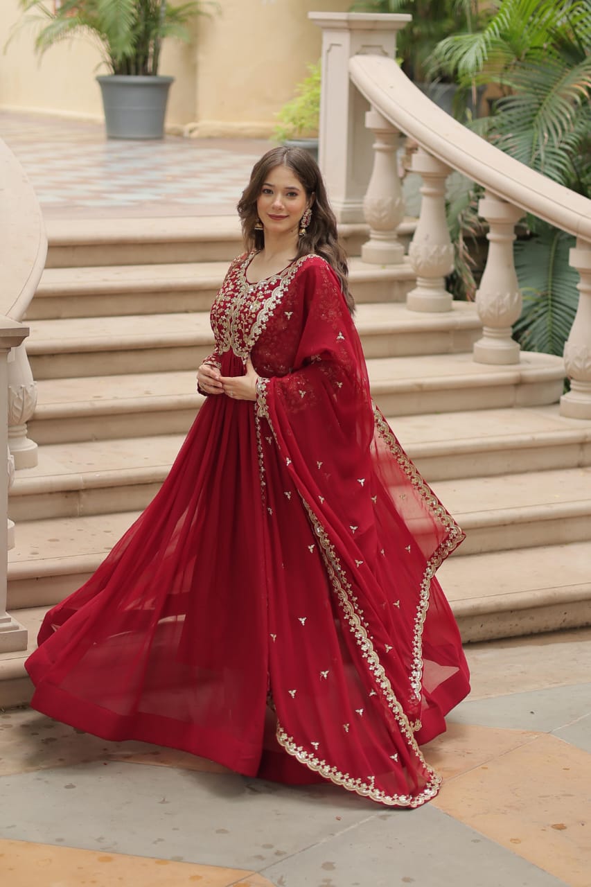 PREMIUM READYMADE GOWN COLLECTION Moksha Fashions