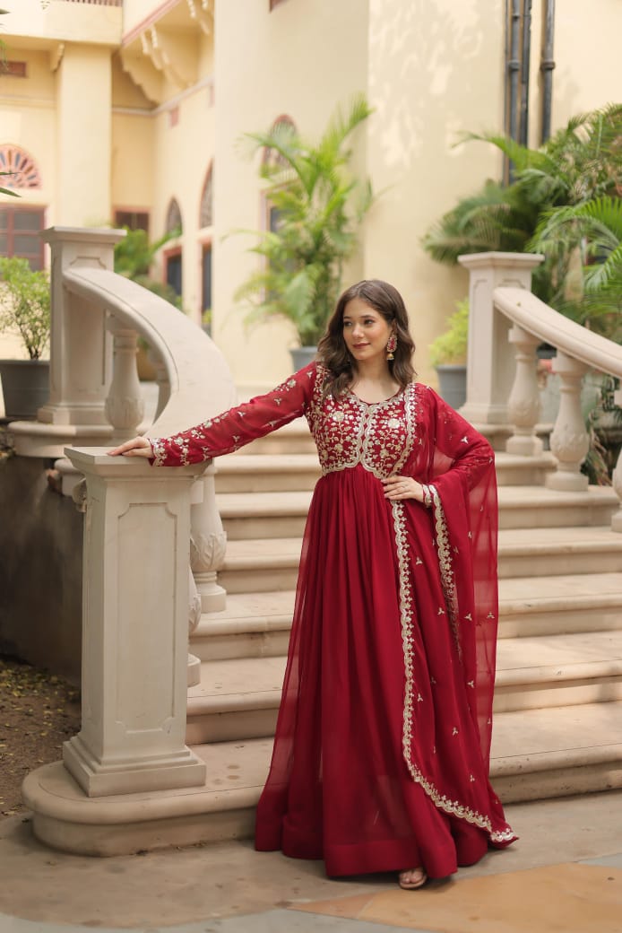 PREMIUM READYMADE GOWN COLLECTION Moksha Fashions