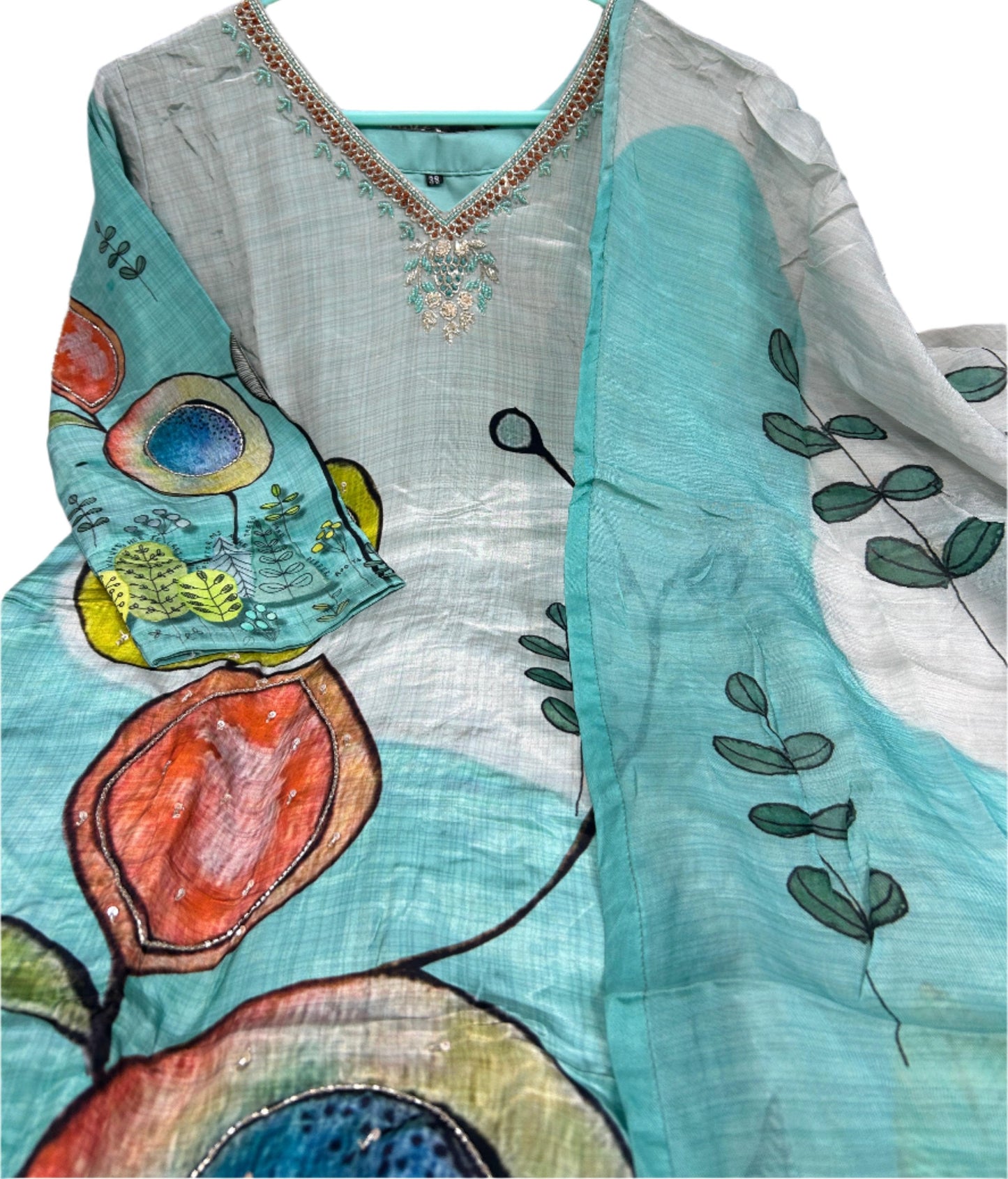Beautiful Crape Printed Kurti Moksha Fashions