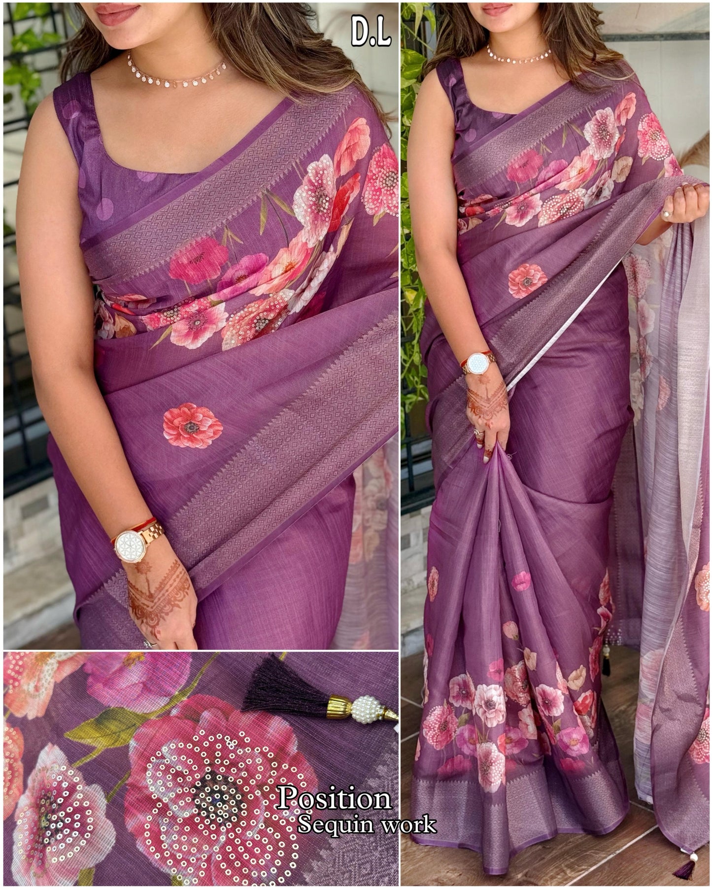 .Elegant Silk Saree