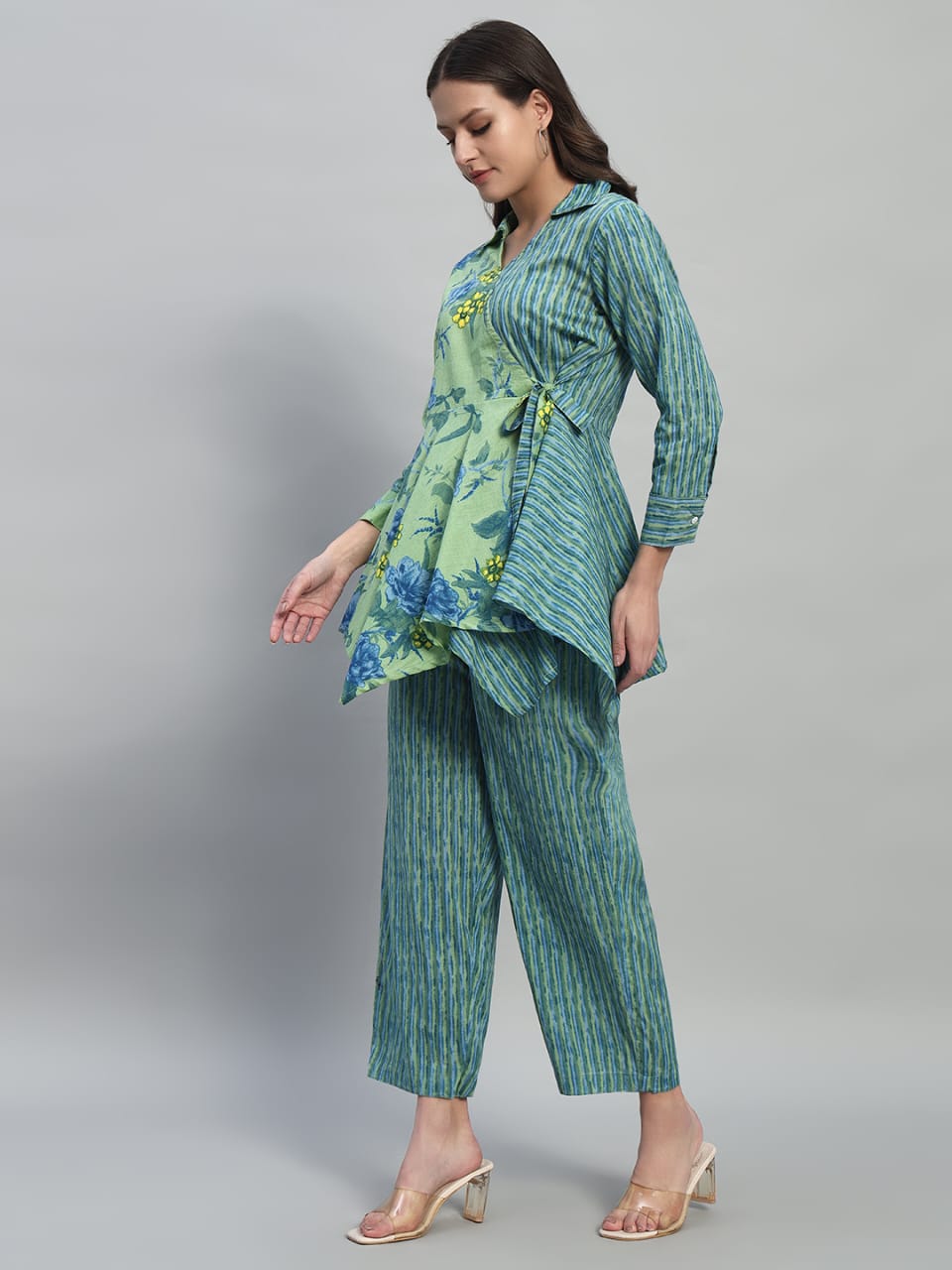 .Stylish Printed Cord sets Moksha Fashions