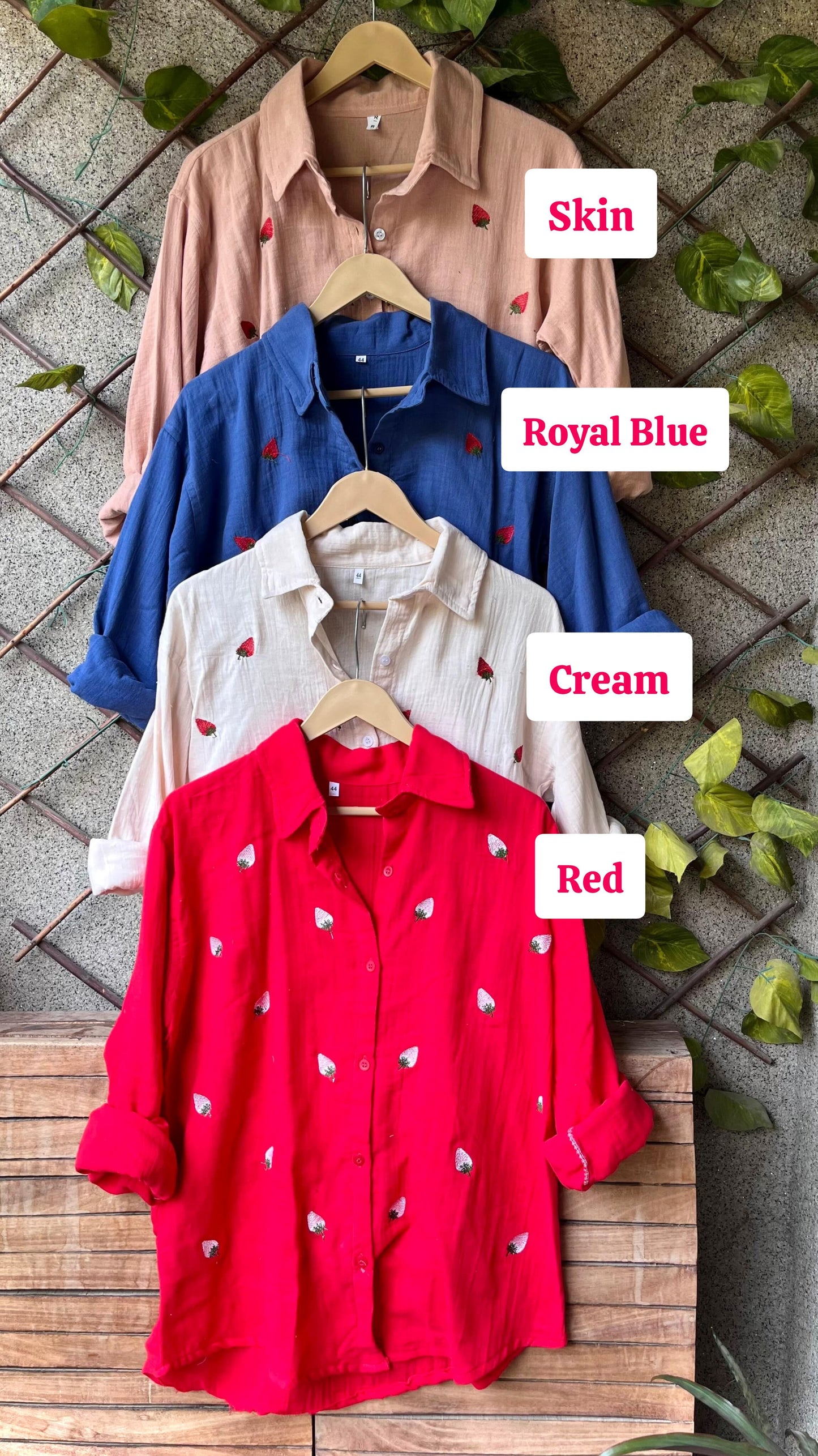 Cotton Mulmul Shirts for Women – Fashionable, Soft, and Comfortable Shirts for Every Occasion - Moksha Fashions