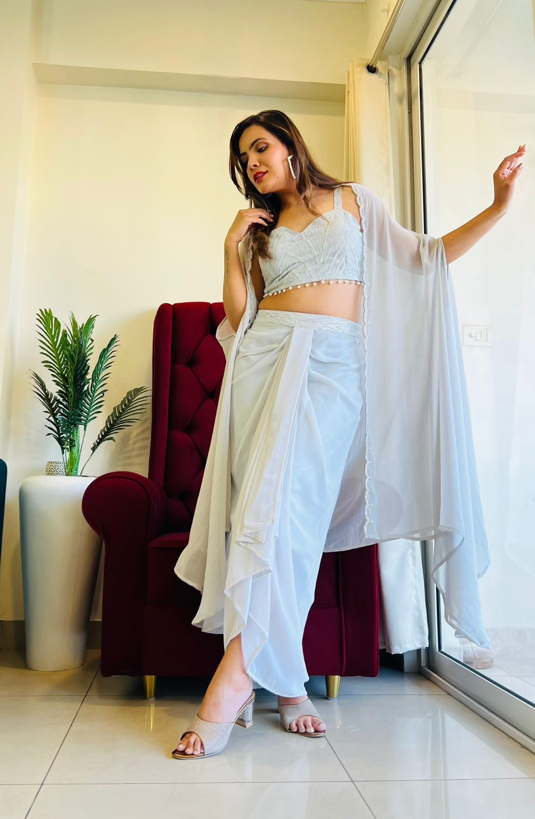 Chic Palazzo Pants-Perfect Blend of Tradition & Trend