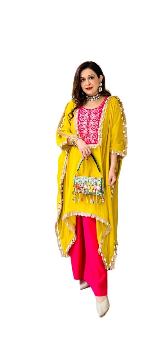 Discover The Latest Trend With New Luxury Brand Quality Kaftan Pant Set Stunning Sequin Embroidery Work Moksha Fashions
