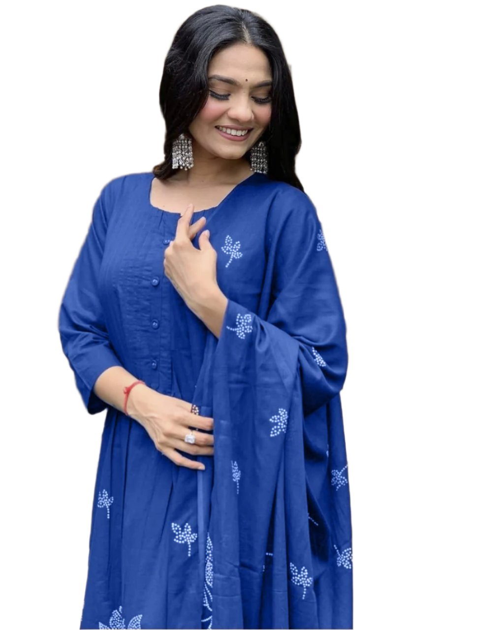 Pintex Cotton Set is perfect For a Day Event at the Festival Moksha Fashions
