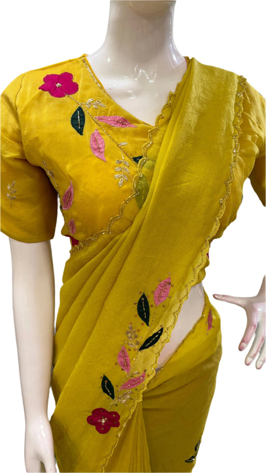 Pure Cristal Crush Sarees Featuring Intricate Designs For A Touch Of Elegance And Charm Moksha Fashions