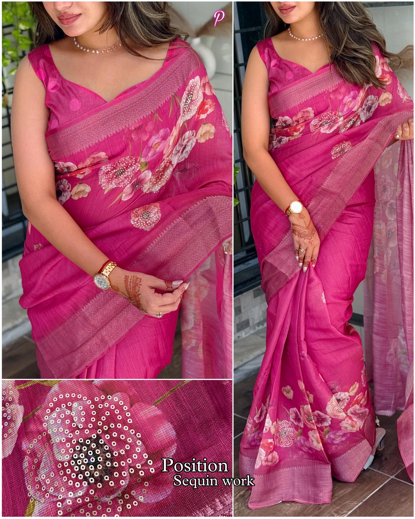 .Elegant Silk Saree