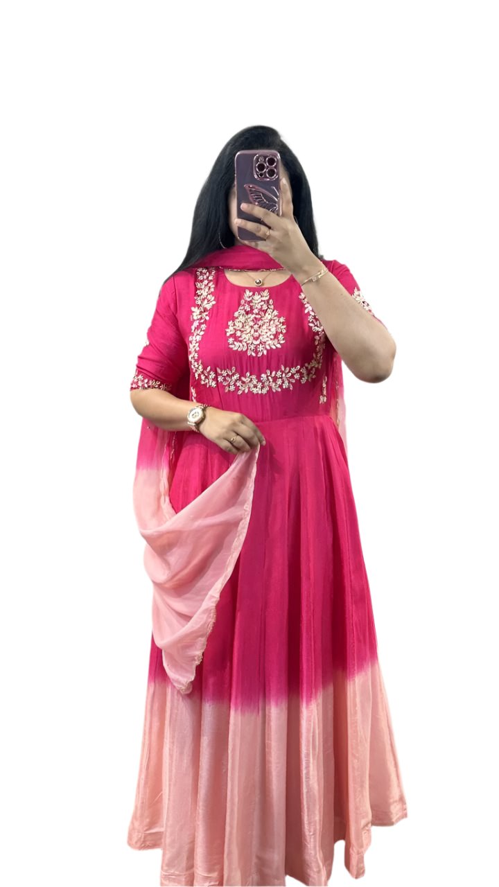 Embrace the Beauty of Shaded Flare Moksha Fashions