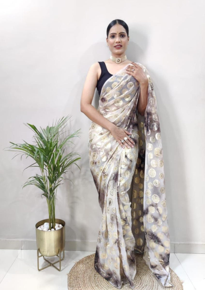 .1 Min Ready To Wear Beautiful Saree