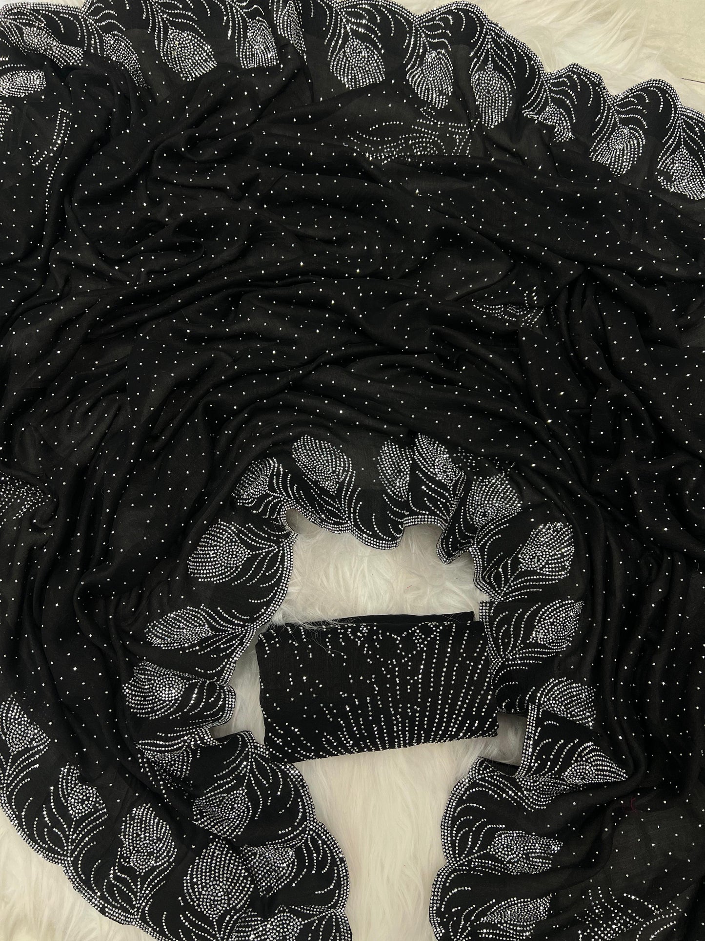 .Heavy Rangoli Saree - Moksha Fashions