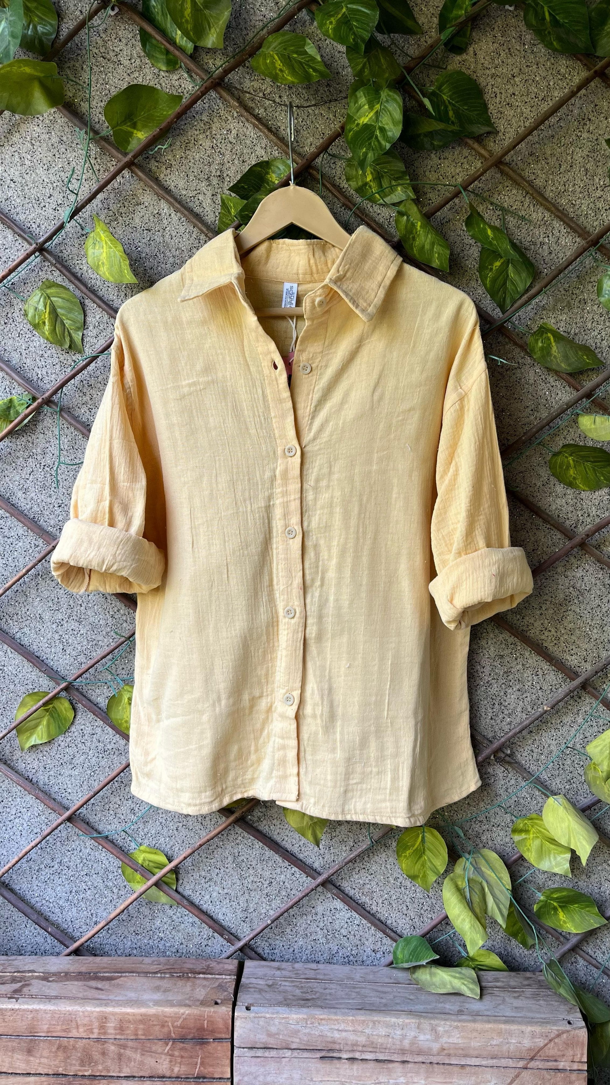 Lightweight MulMul Cotton Shirt for Women – Comfortable & Chic Everyday Wear - Moksha Fashions