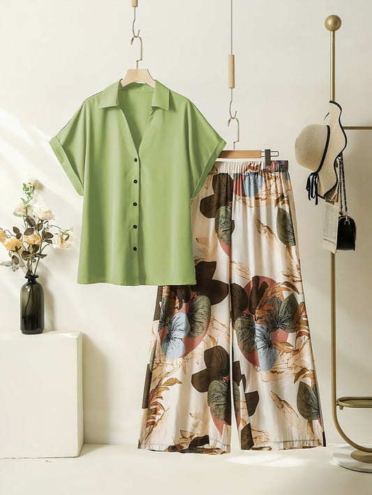Palazzo Shirt - Moksha Fashions