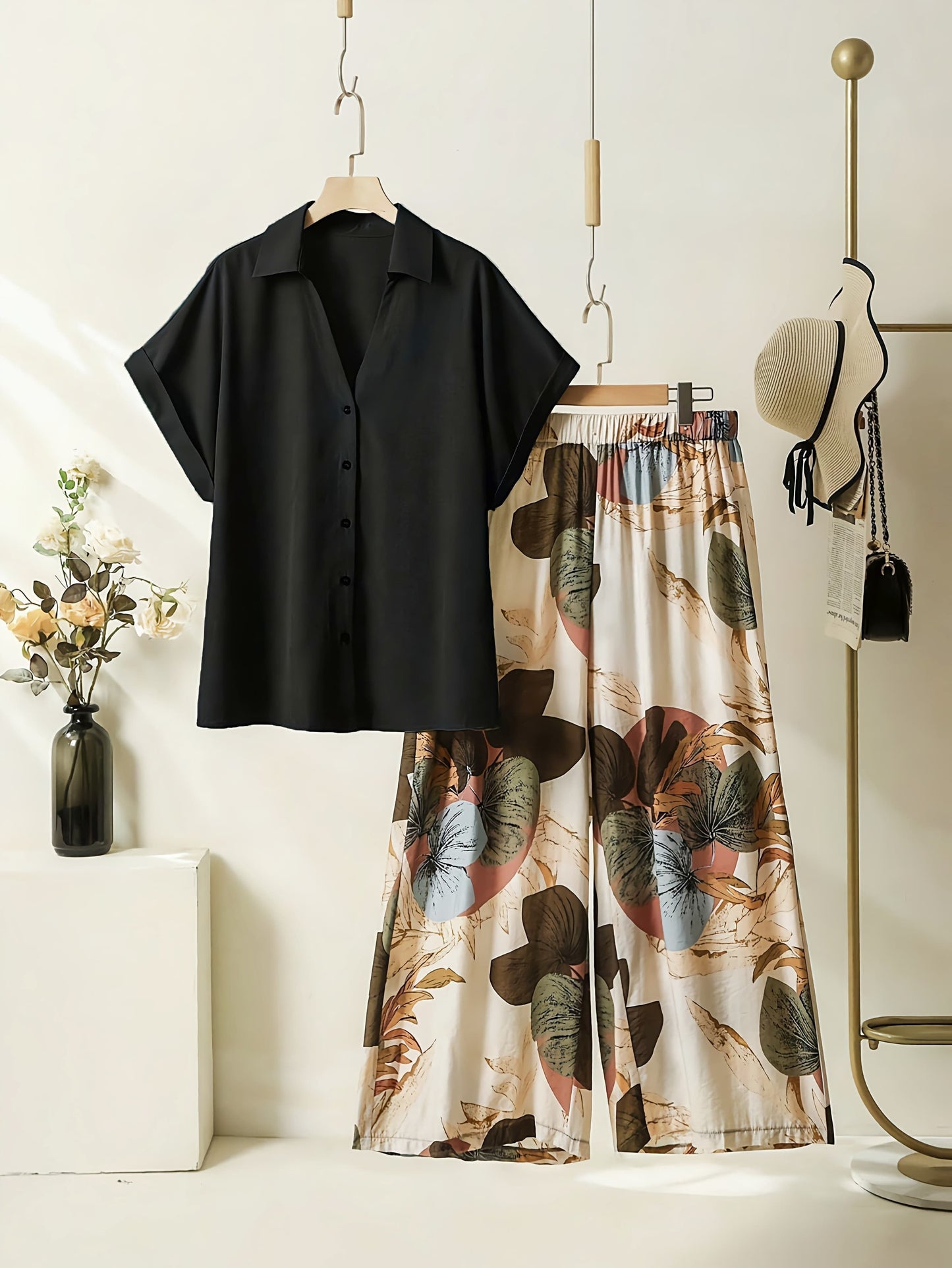 Palazzo Shirt - Moksha Fashions
