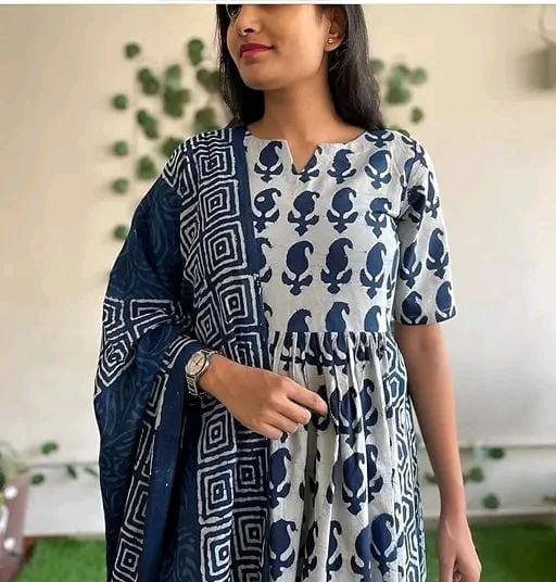 Cotton Summer Cotton Kurta Set - Moksha Fashions
