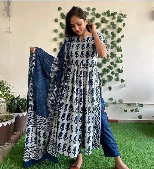 Cotton Summer Cotton Kurta Set - Moksha Fashions