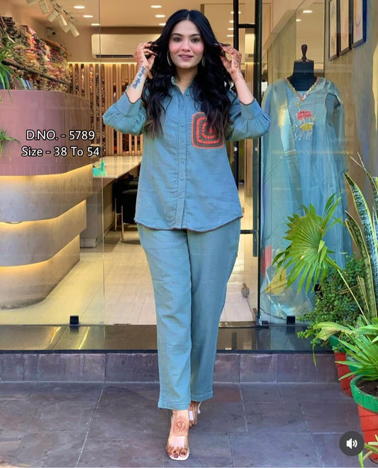 .Co-ord Set -Cotton