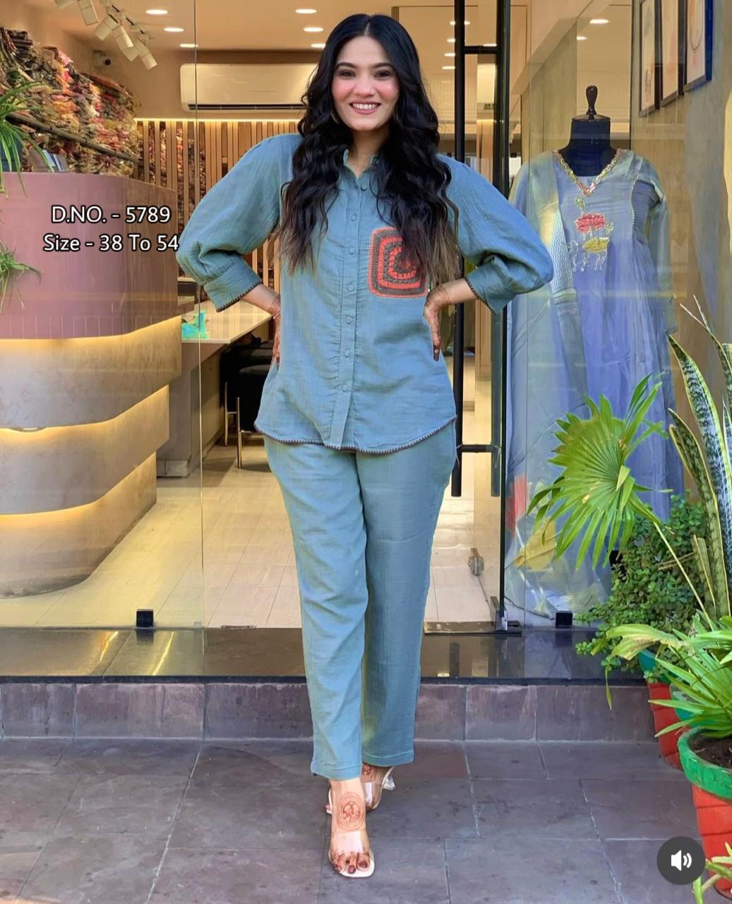 .Co-ord Set -Cotton
