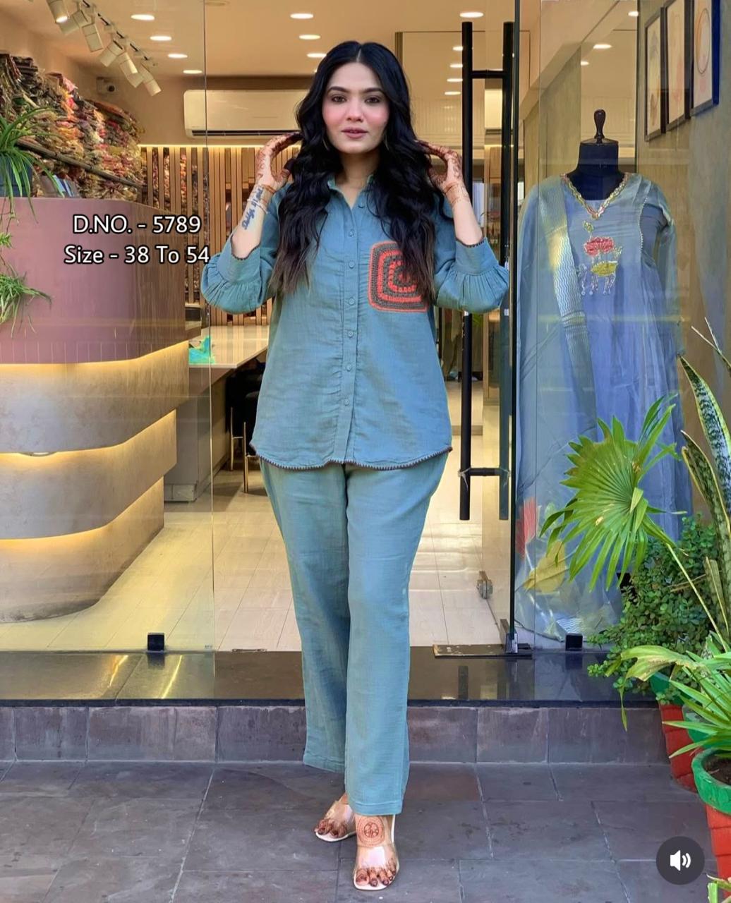 .Co-ord Set -Cotton