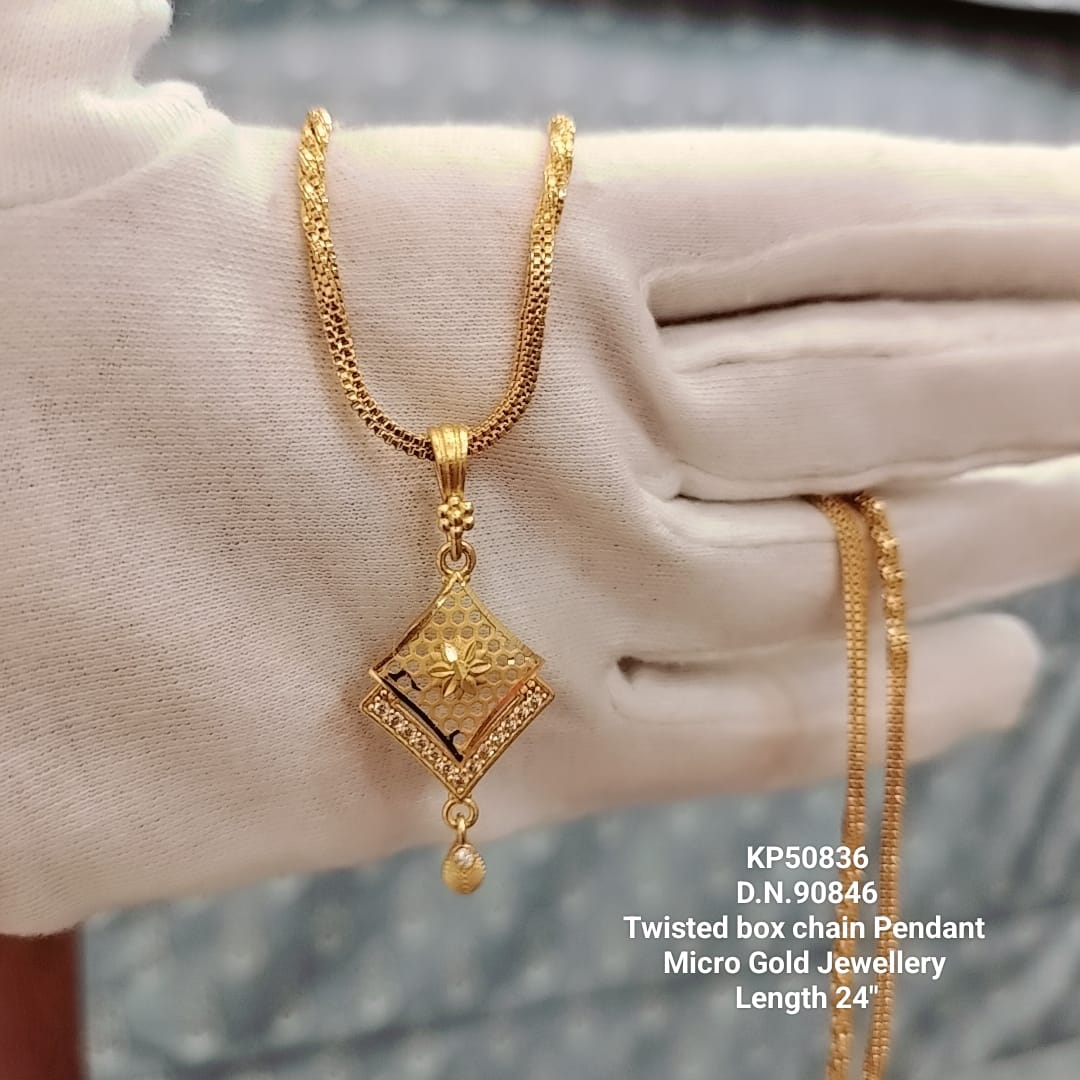 Women's Chain Pendant Set – Trendy Necklace with Pendant & Earrings for Special Occasions - Moksha Fashions