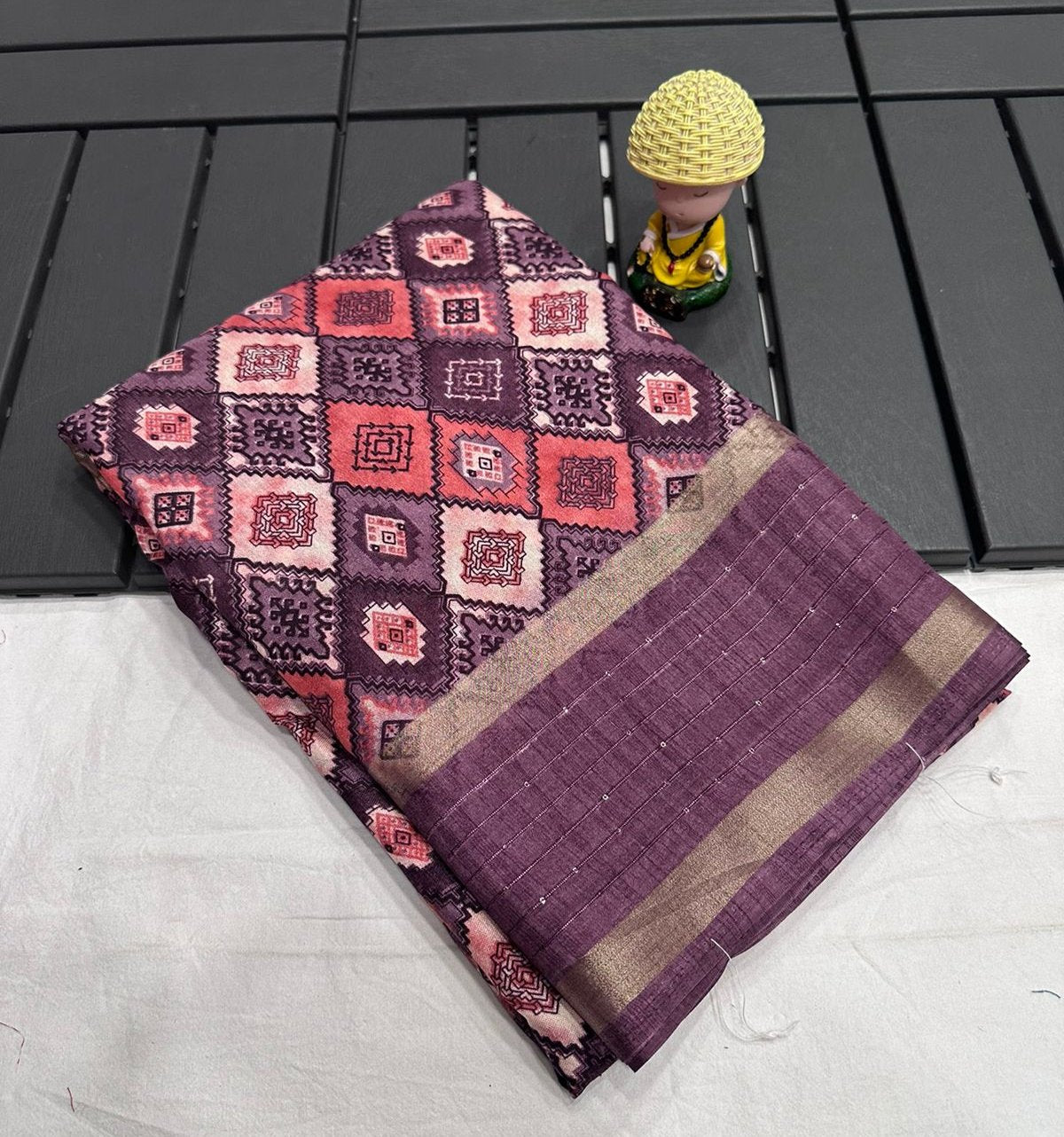 Sequence Border Soft Dola Silk Sarees/ Attractive Colors Moksha Fashions