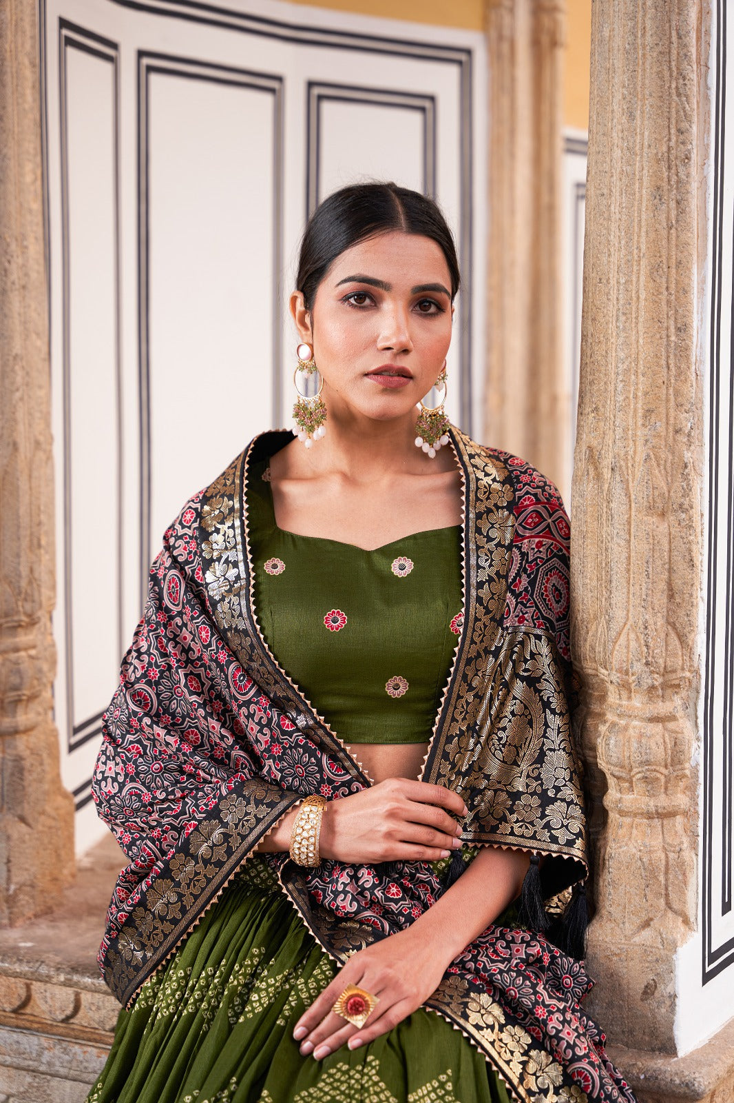 PREMIUM QUALITY TUSSAR SILK LEHNGA CHOLI Moksha Fashions