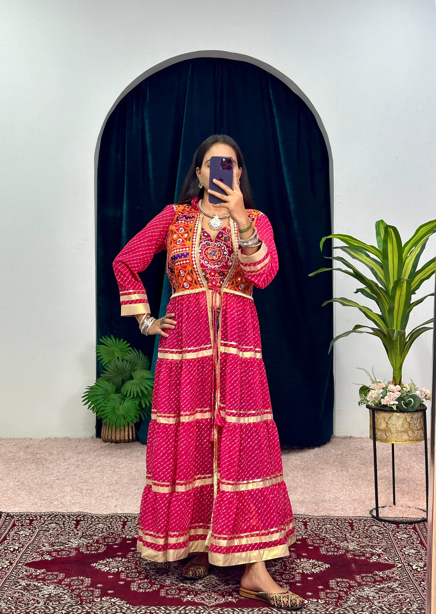 Catchy & Trending Navratri Special Shrug And Blouse Moksha Fashions