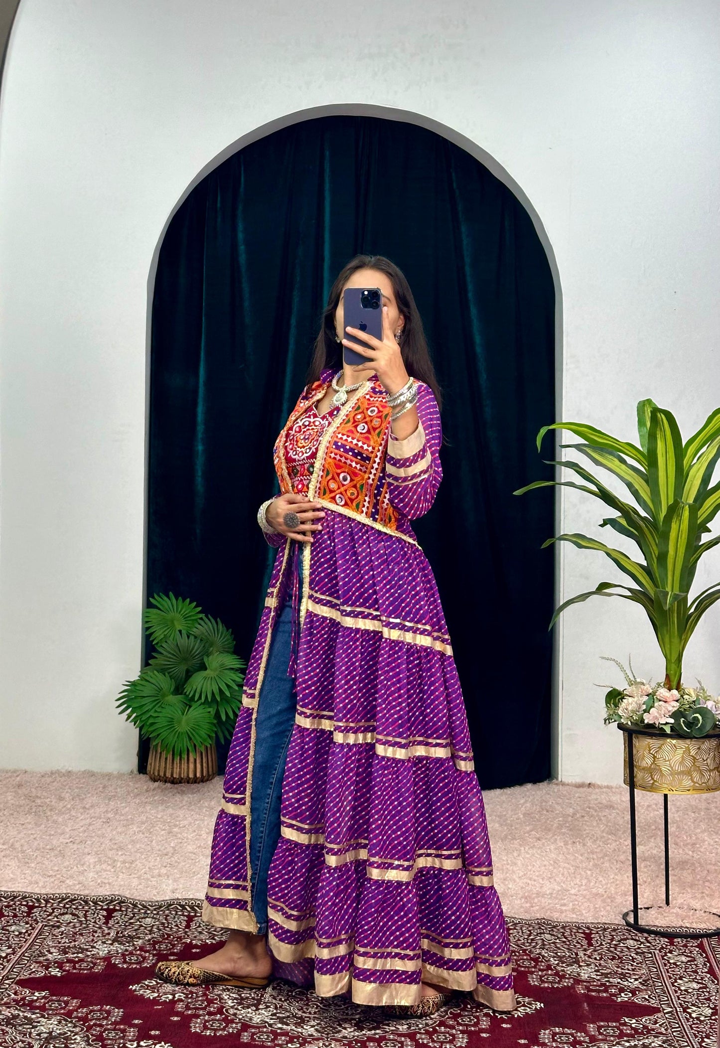 Catchy & Trending Navratri Special Shrug And Blouse Moksha Fashions