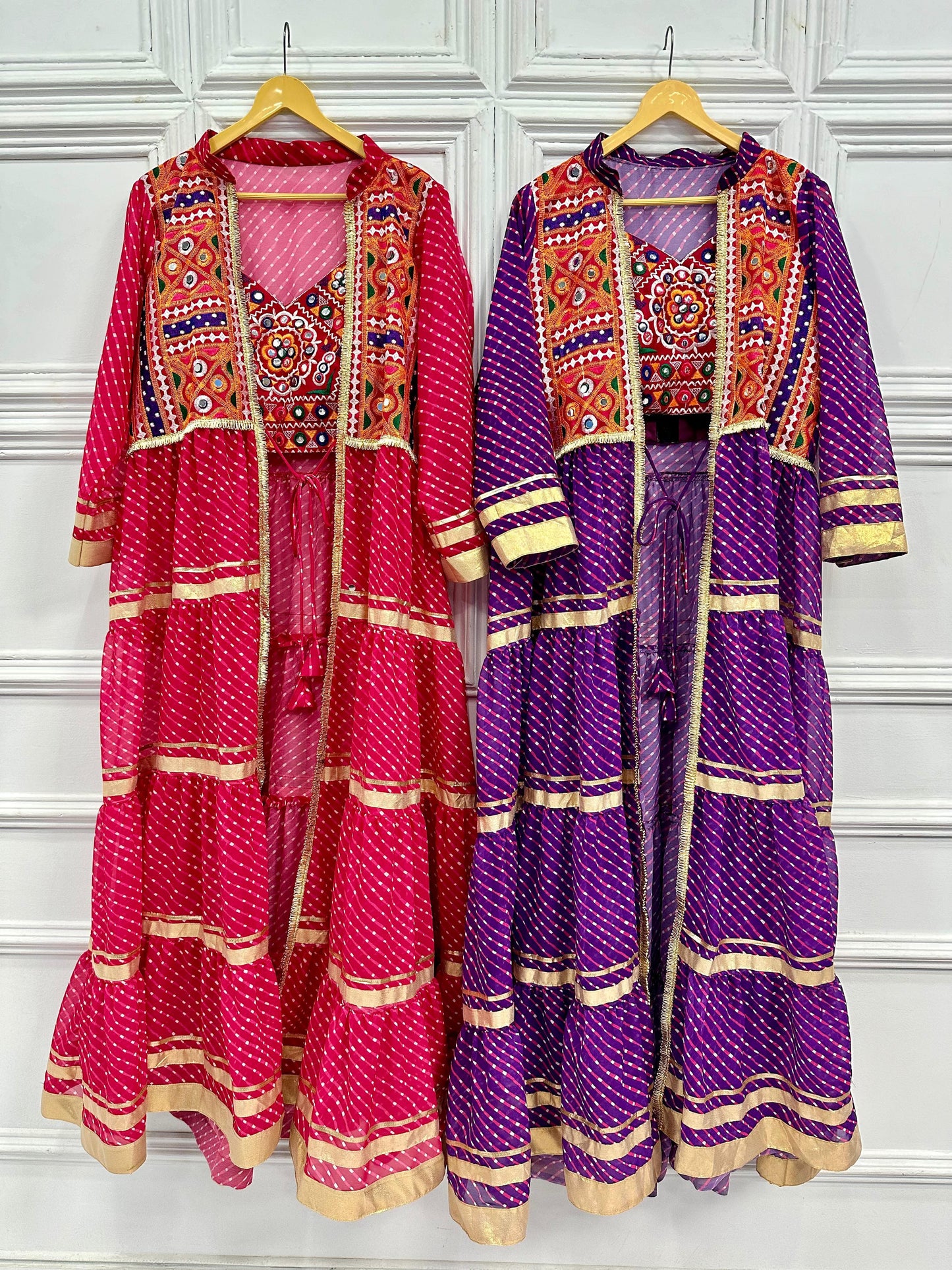 Catchy & Trending Navratri Special Shrug And Blouse Moksha Fashions