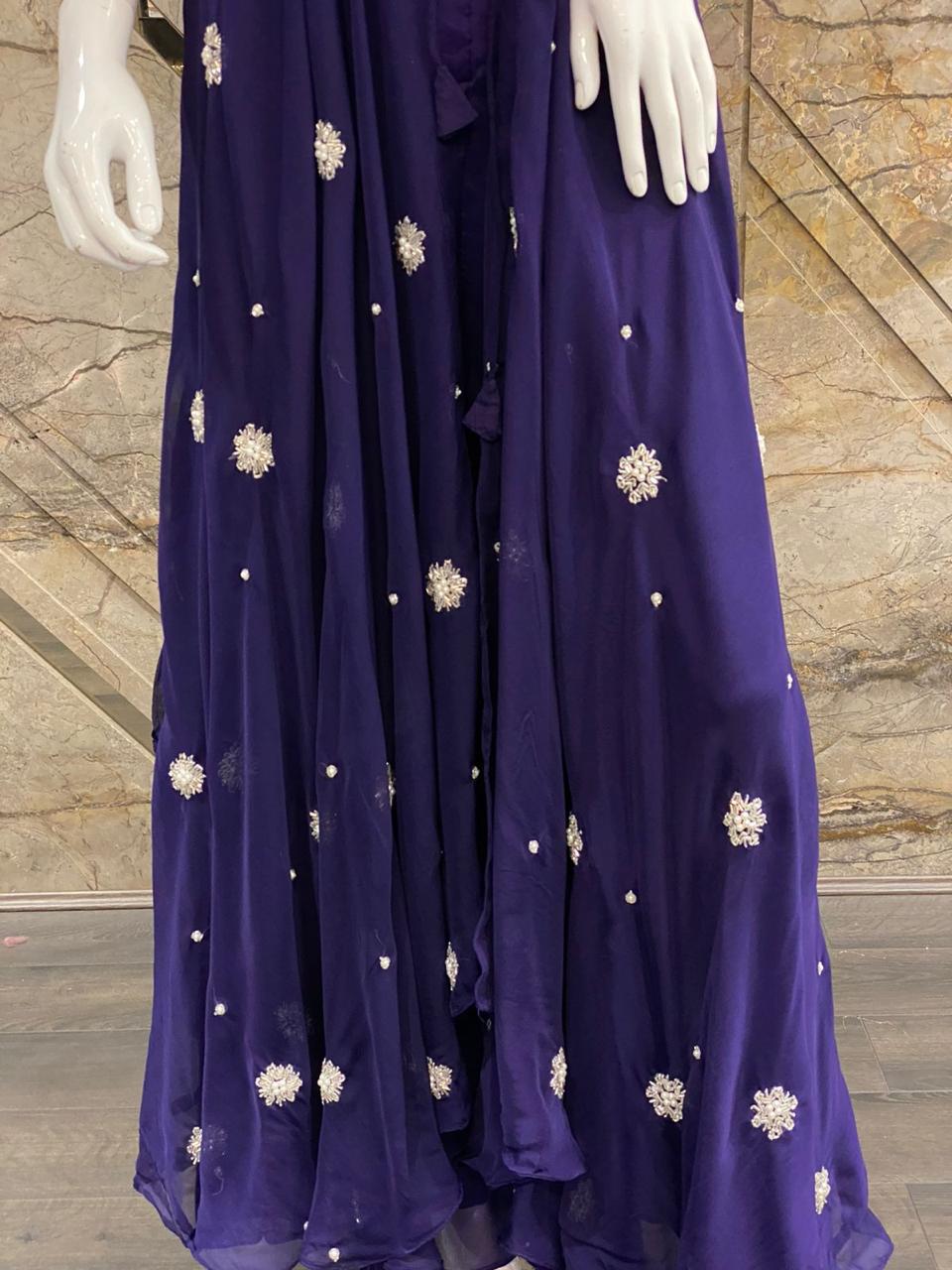 Appealing Indo Western Party Wear Moksha Fashions