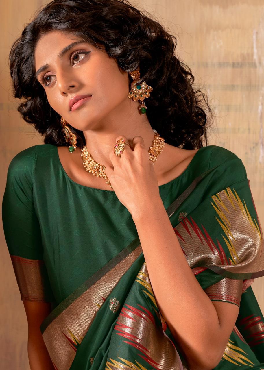 Alluring Superhit Pure Silk Sarees Moksha Fashions