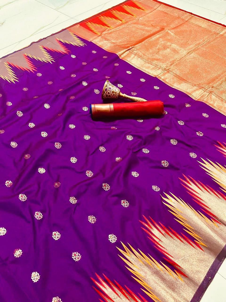 Alluring Superhit Pure Silk Sarees Moksha Fashions