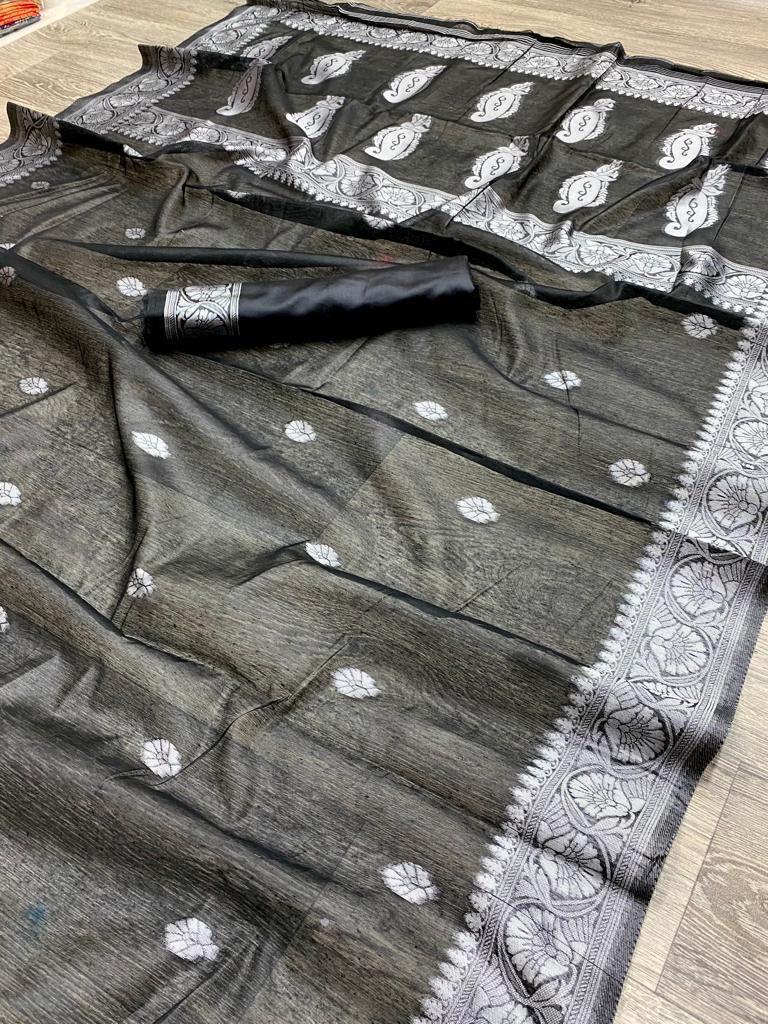Indulge In Sheer Luxury With Cotton Silk Saree Moksha Fashions