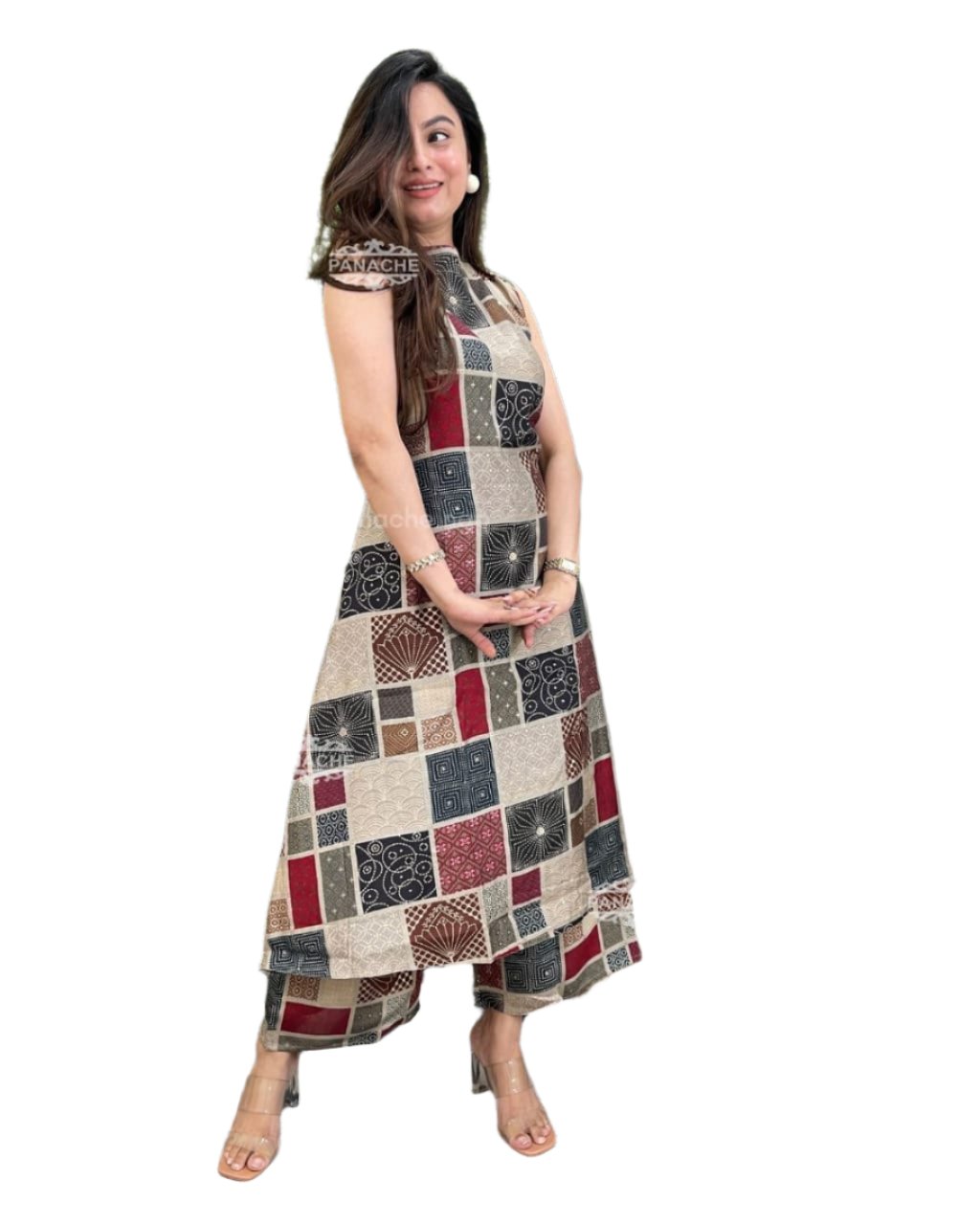Floral palazzo outfit Moksha Fashions