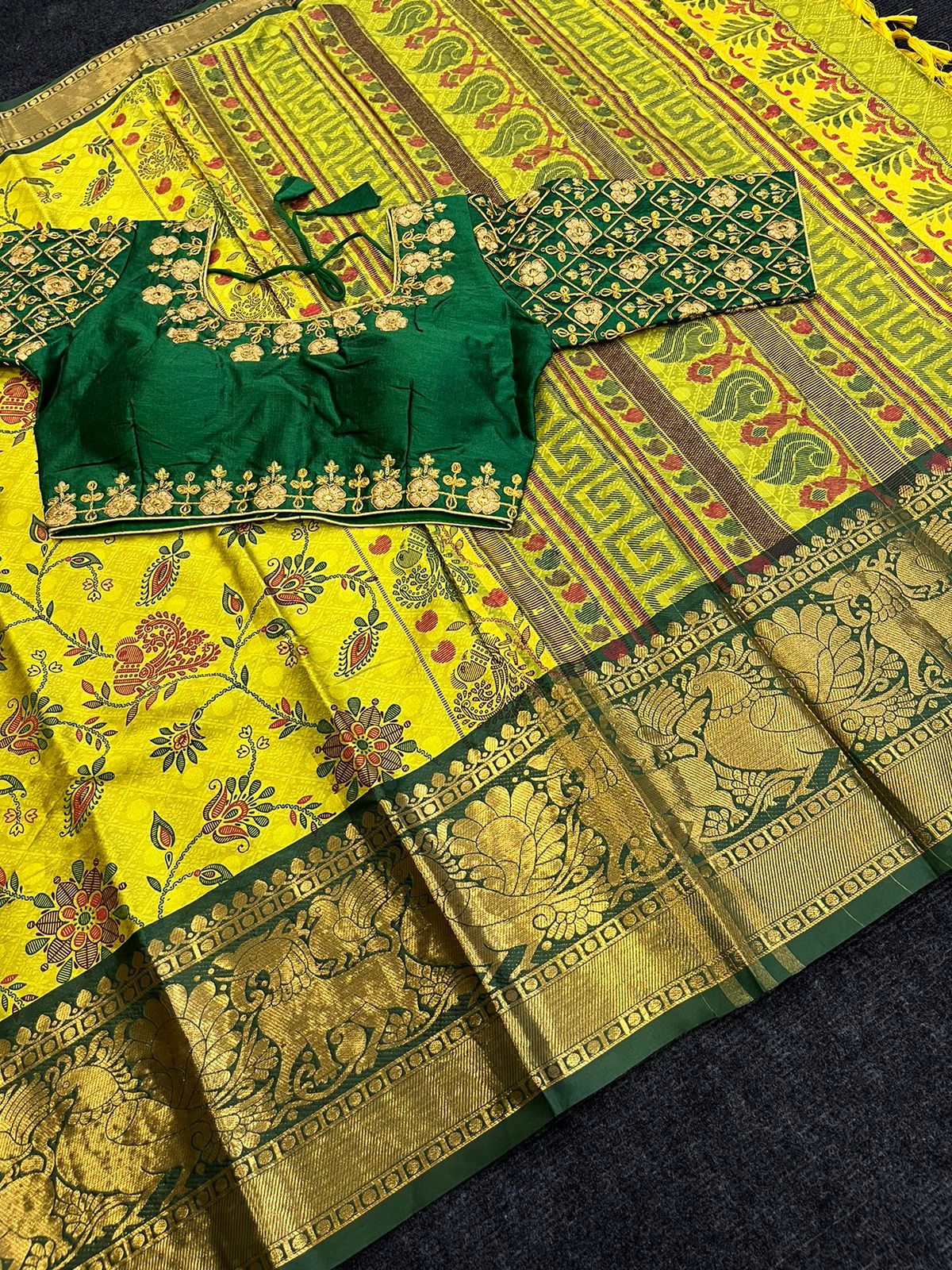 Indulge In luxurious Feel Of Our Expertly Crafted Cotton Silk Saree Moksha Fashions