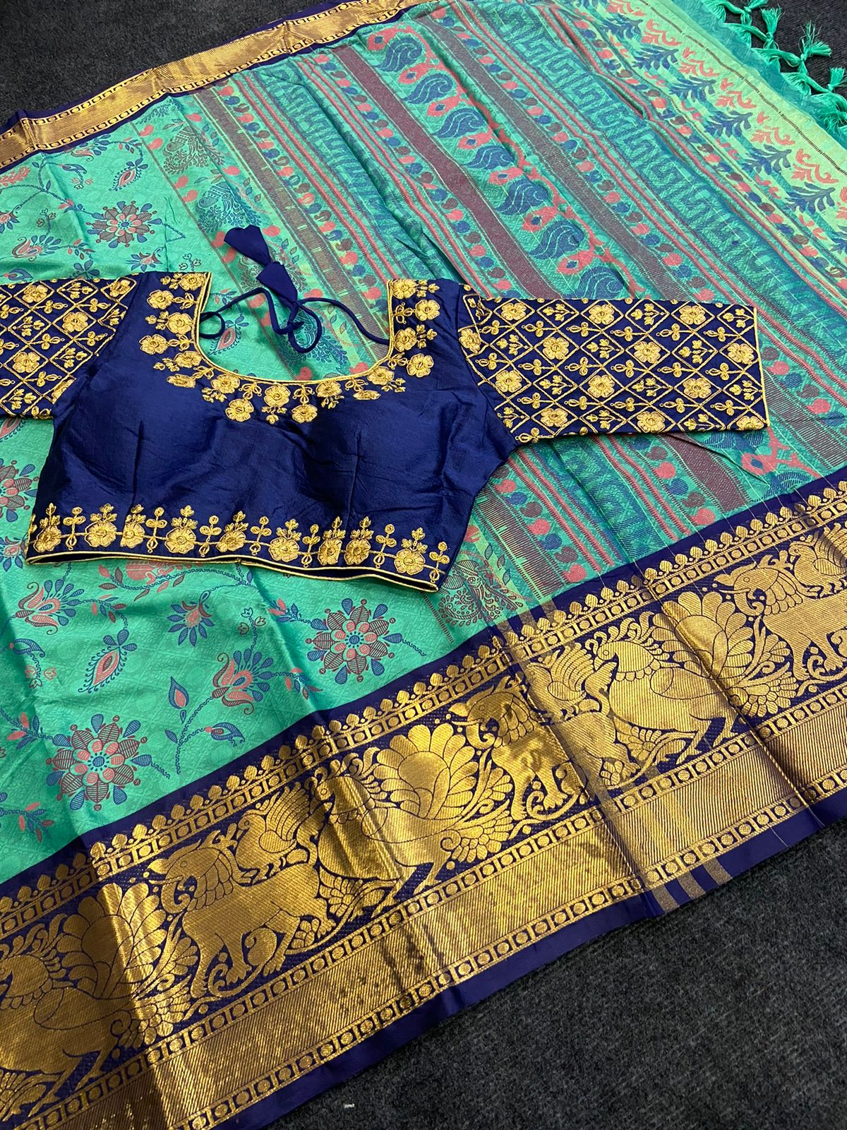 Stand out in style With This Beautiful Saree With Intricate Design Moksha Fashions