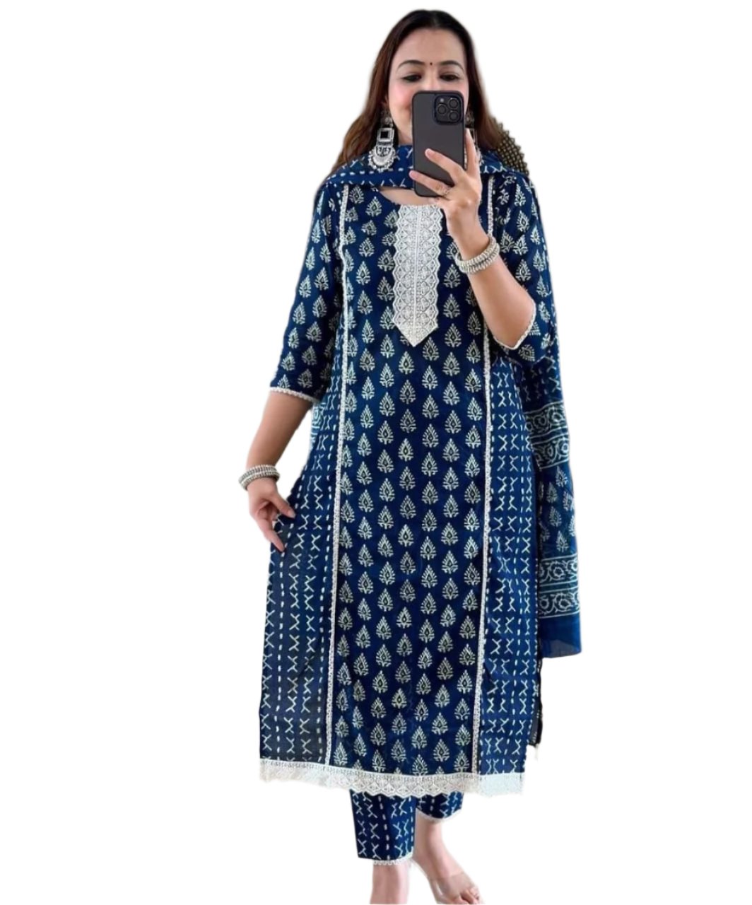 Enhance Your Look With Our Cotton Set Moksha Fashions