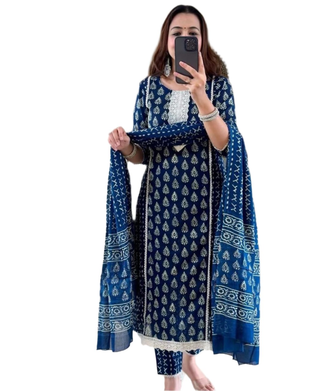 Enhance Your Look With Our Cotton Set Moksha Fashions