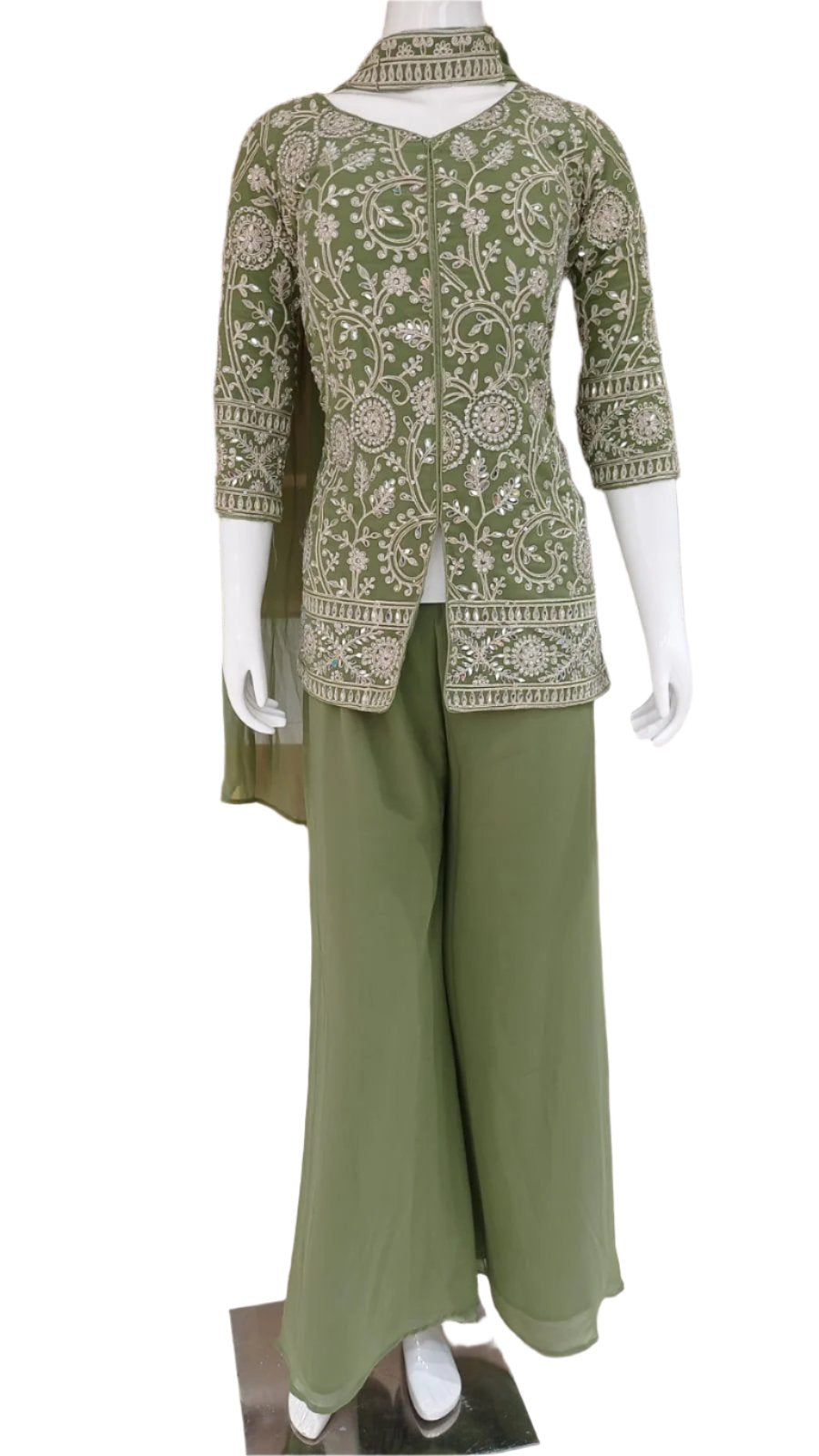 Sharara Suit With Crafted Details And High-Quality Materials Make A Luxurious & Elegant Choice Moksha Fashions