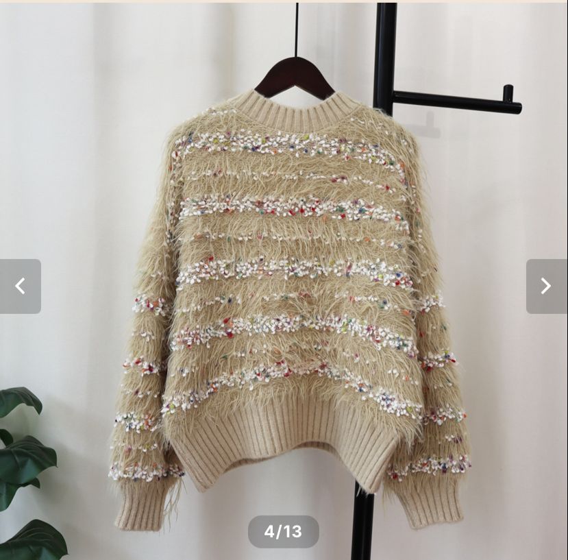 Autumn Winter Cozy and Stylish Lazy Round Neck Sweater Moksha Fashions