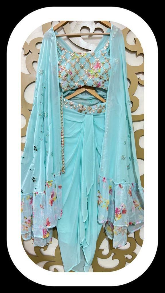 .Glamorous Sarong Dress (Wedding Collection) Moksha Fashions