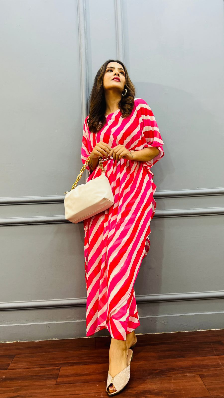 .Leheria Kaftan Pant Co-ord Set Moksha Fashions