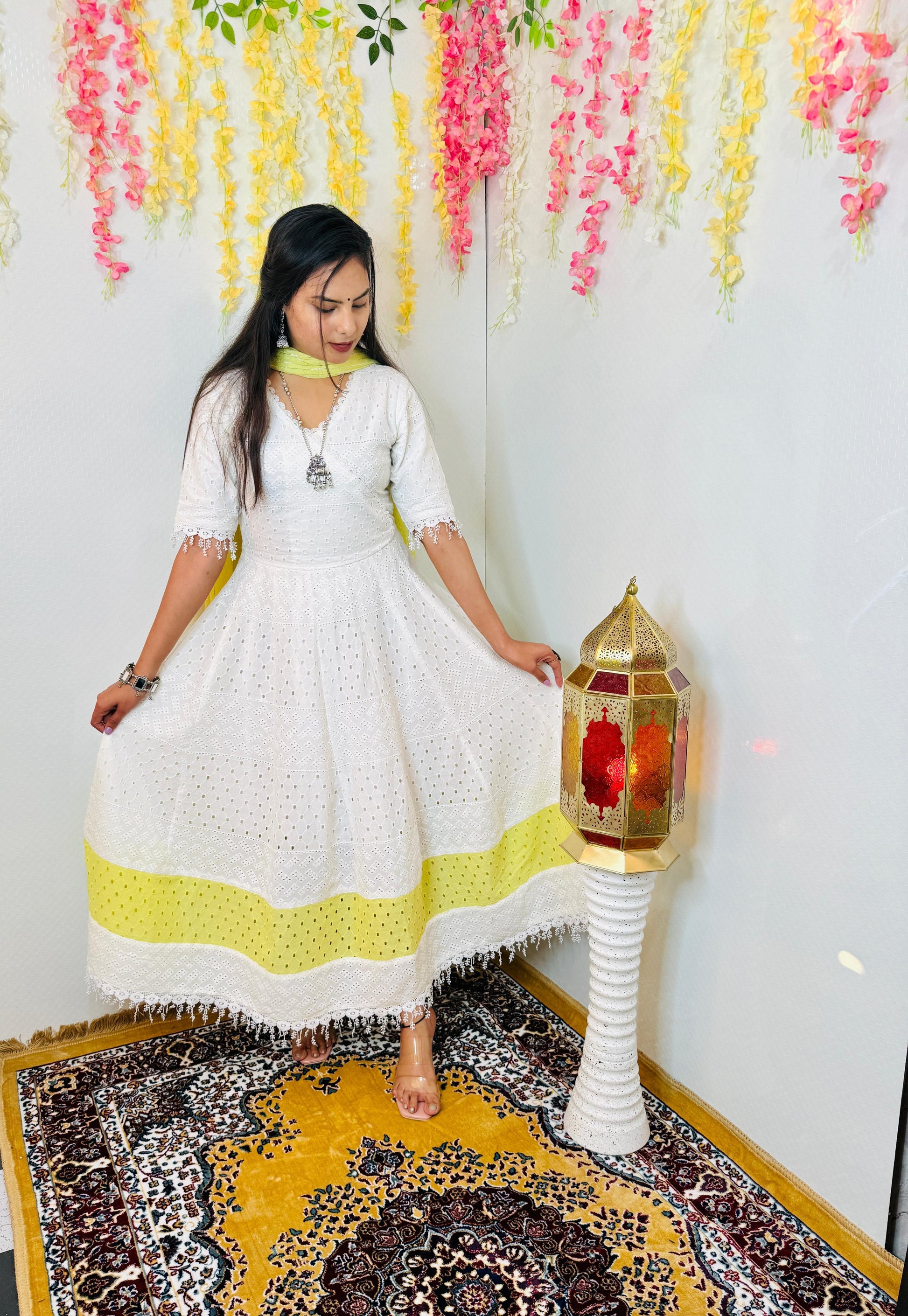 .2 Piece Chikankari Work Suit Moksha Fashions