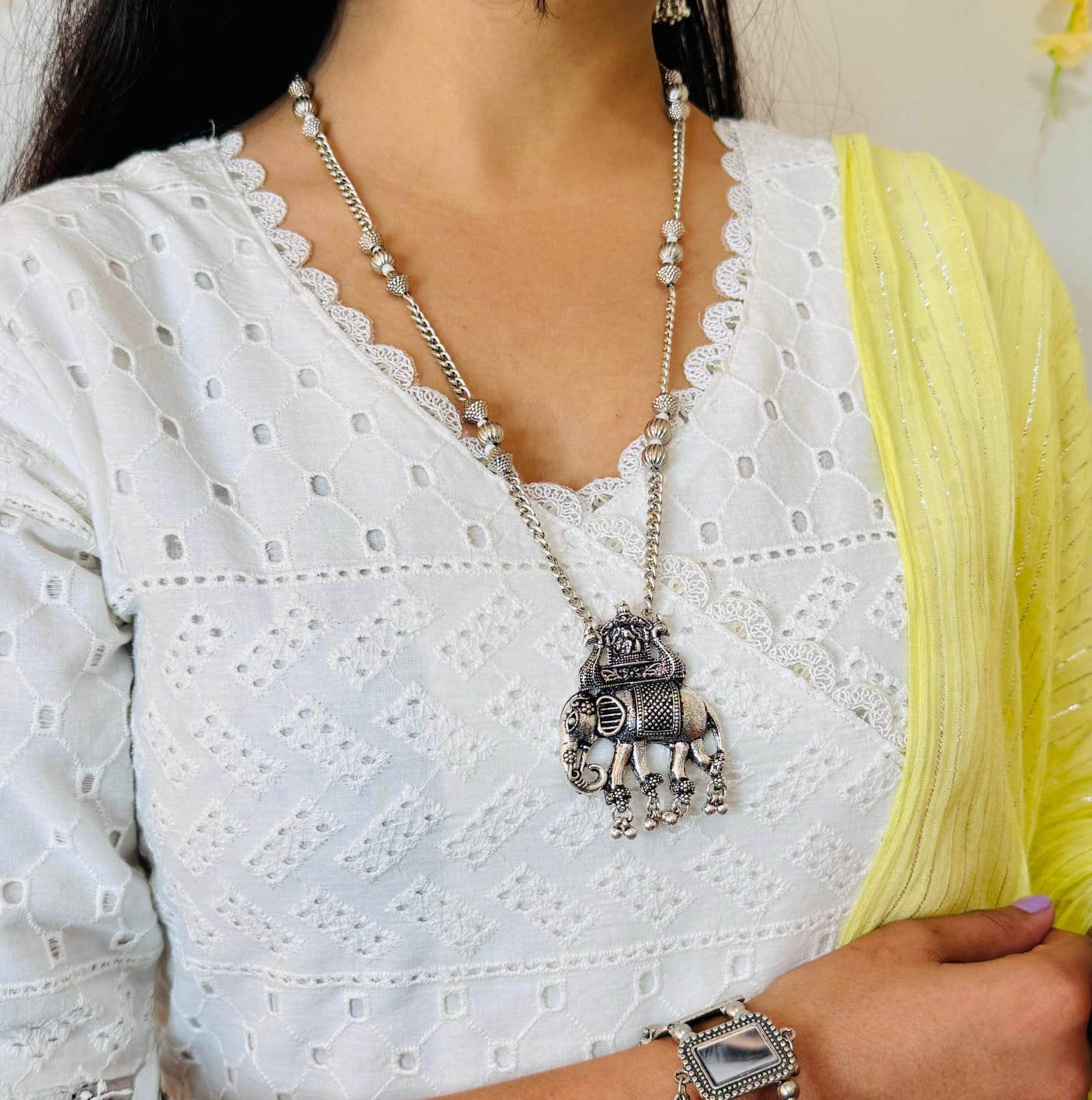 .2 Piece Chikankari Work Suit Moksha Fashions