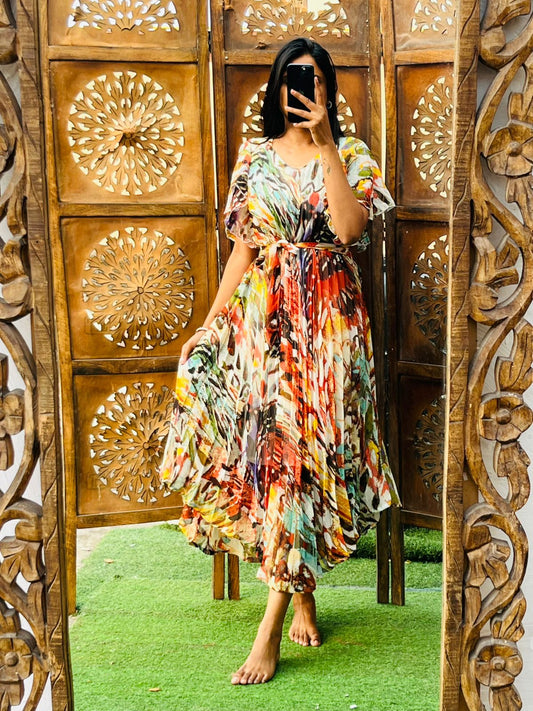 .Maxi dress Moksha Fashions