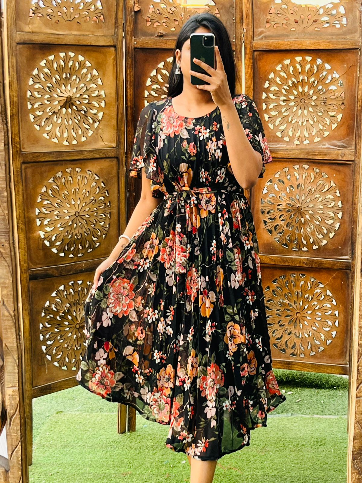 .Maxi dress Moksha Fashions