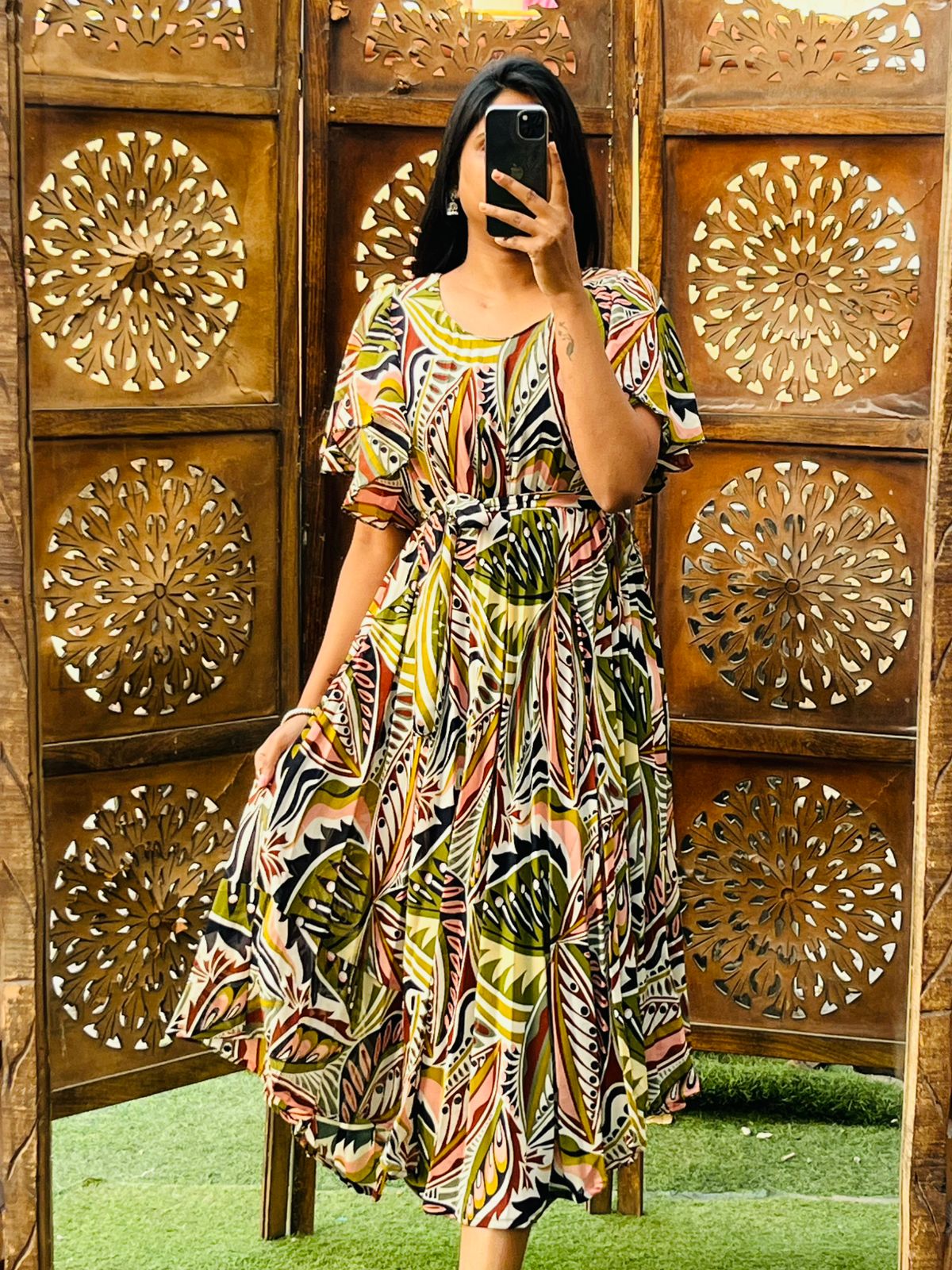 .Maxi dress Moksha Fashions