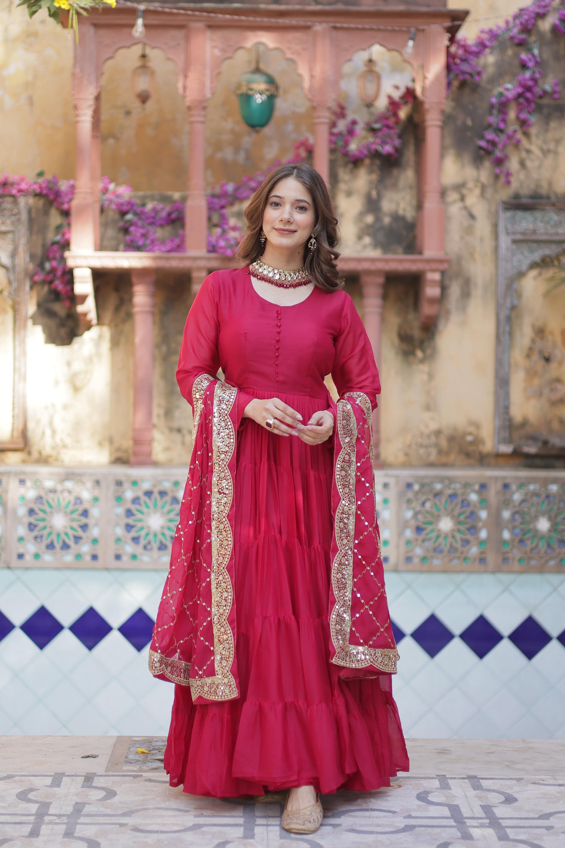 .Readymade Gown Collection 2025 Moksha Fashions