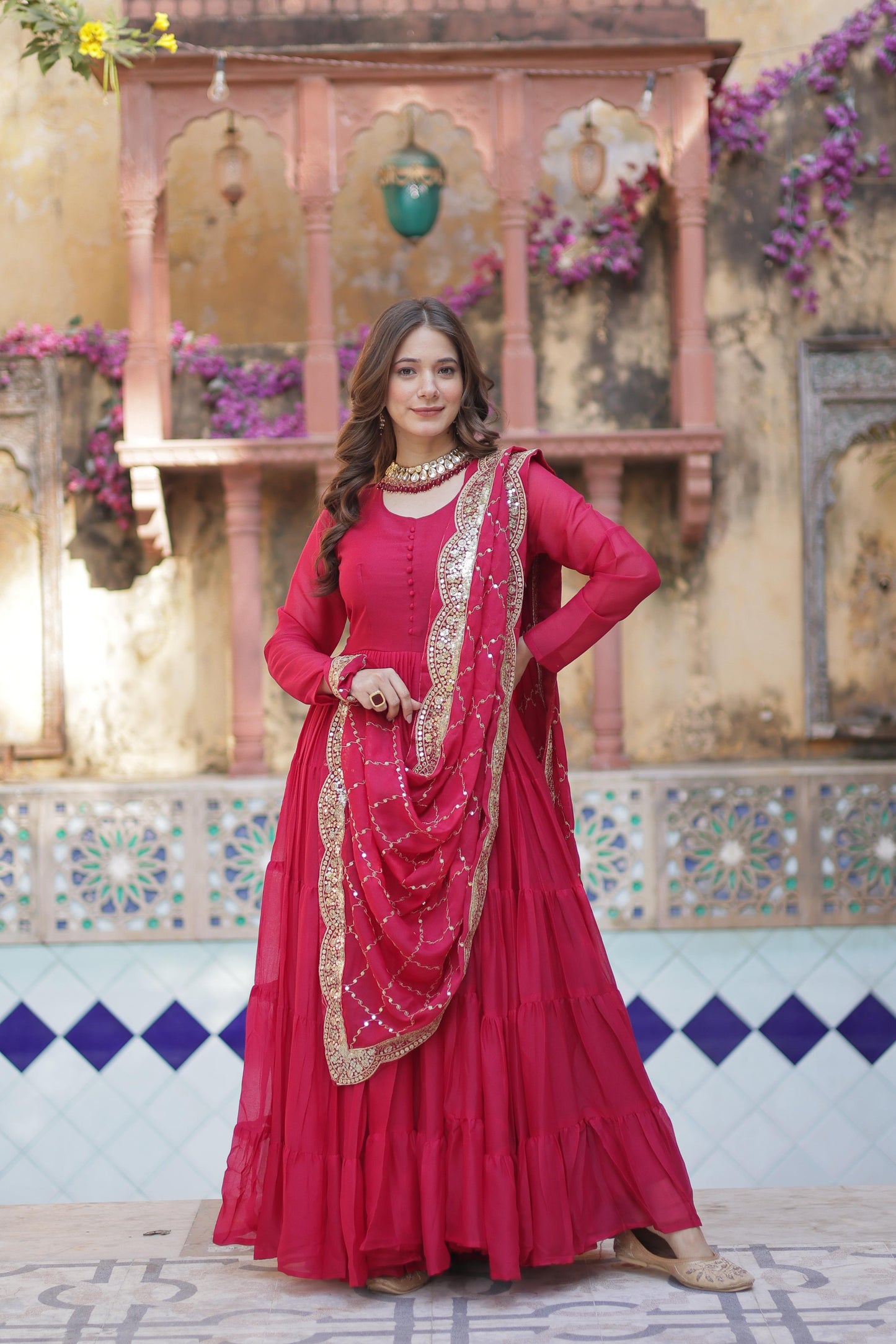 .Readymade Gown Collection 2025 Moksha Fashions