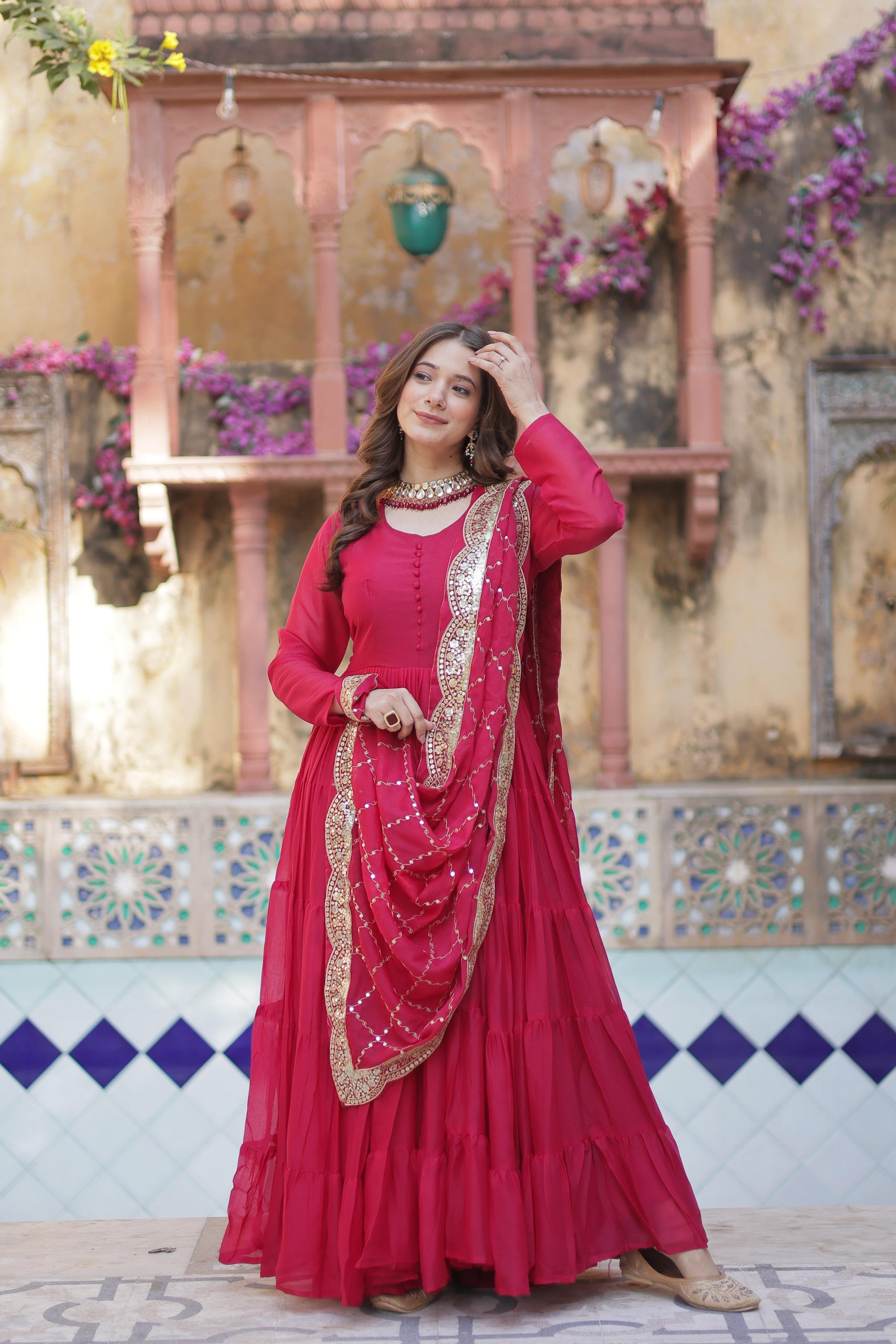 .Readymade Gown Collection 2025 Moksha Fashions