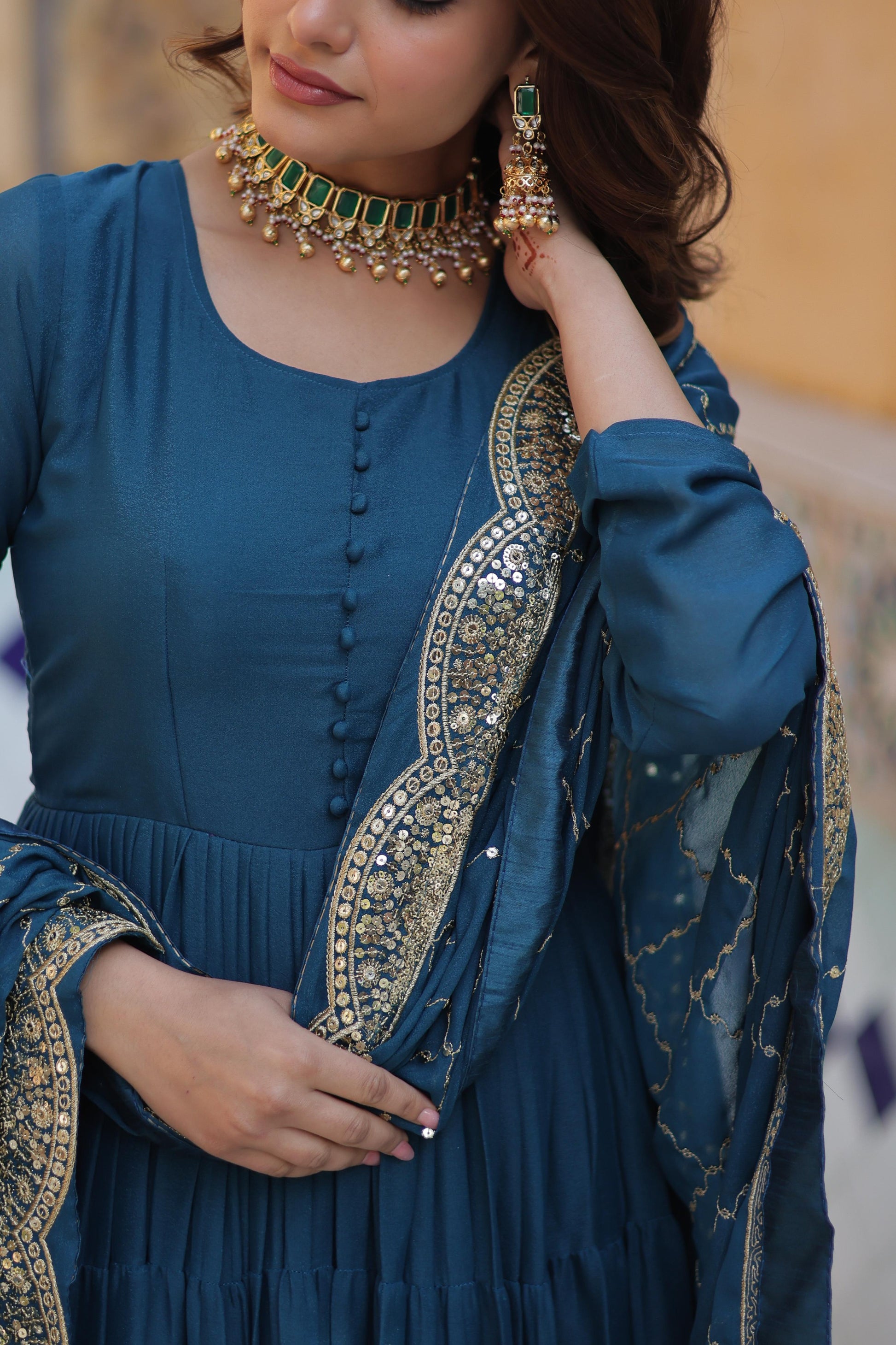 .Readymade Gown Collection 2025 Moksha Fashions